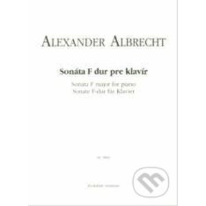 Sonáta F dur pre klavír - Alexander Albrecht
