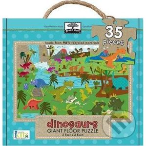 Green Start Dinosaurs Giant Floor Puzzle - Innovative Kids