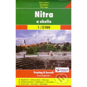Nitra a okolie 1:12 000 - freytag&berndt