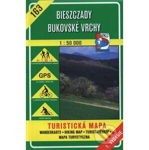 Bieszczady - Bukovské vrchy - turistická mapa č. 163 - Kolektív autorov