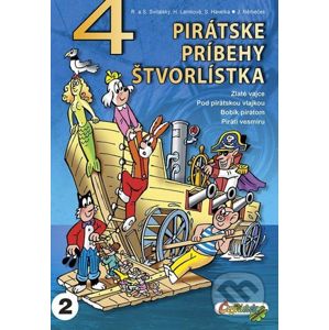 4 pirátske príbehy Štvorlístka - Jaroslav Němeček a kolektív