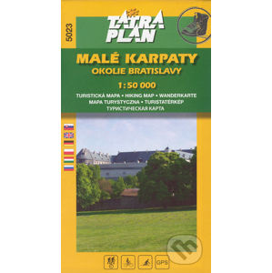 Malé Karpaty - Okolie Bratislavy 1:50 000 - TATRAPLAN