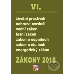 Zákony 2016/VI (CZ) - Poradce s.r.o.