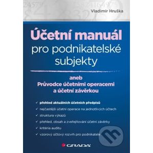 Účetní manuál pro podnikatelské subjekty - Vladimír Hruška