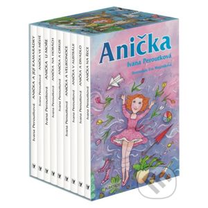 Anička - Devět příběhů (BOX) - Ivana Peroutková, Eva Mastníková (ilustrácie)