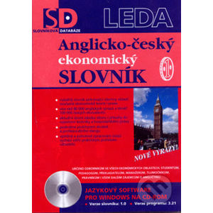 Anglicko-český ekonomický slovník - elektronická verze pro PC - Leda