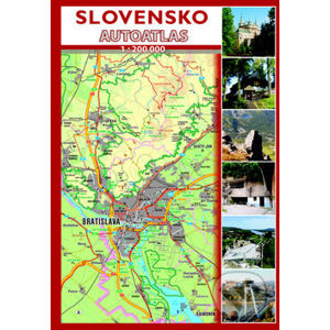Autoatlas Slovensko 1:200 000 - Mapa Slovakia