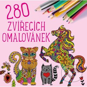 280 zvířecích omalovánek (BOX) - Yulia Mamonova