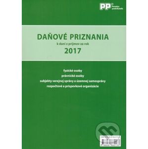 Daňové priznania k dani z príjmov za rok 2017 - Valéria Jurinkovičová, Marián Drozd, Ľubica Sekerková