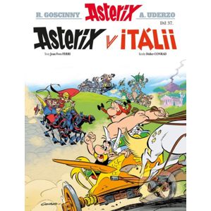 Asterix v Itálii (Díl XXXVII.) - Albert Underzo, René Goscinny, Jean-Yves Ferri, Didier Conrad (ilustrácie)