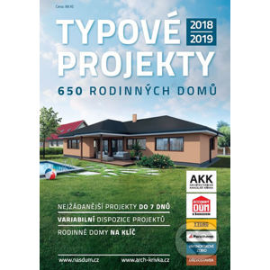 Typové projekty 2018/2019 - 650 Rodinných domů - Agentura Náš dům
