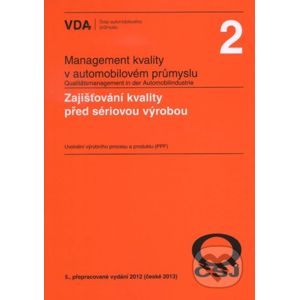 Management kvality v automobilovém průmyslu VDA 2 - Kolektív autorov