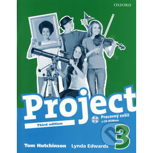 Project 3 - Pracovný zošit s CD - ROMom - Tom Hutchinson, Lynda Edwards