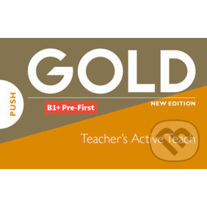Gold B1+ Pre-First 2018 - Teacher´s ActiveTeach USB - Pearson