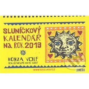 Sluníčkový stolní kalendář 2019 - Honza Volf