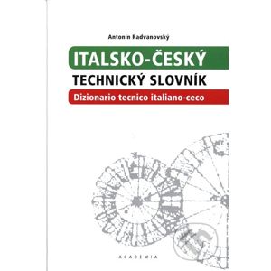 Italsko-český technický slovník - Antonín Radvanovský