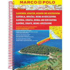 Slowenien, Kroatien, Bosnien und Herzegowina 1:300 000 - Marco Polo