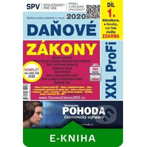 Daňové zákony 2020 ČR XXL ProFi - DonauMedia