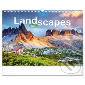 Nástěnný kalendář Landscapes 2021 - Presco Group