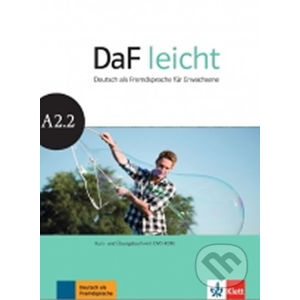 DaF leicht A2.2 – Kurs/Arbeitsbuch + DVD-Rom - Klett
